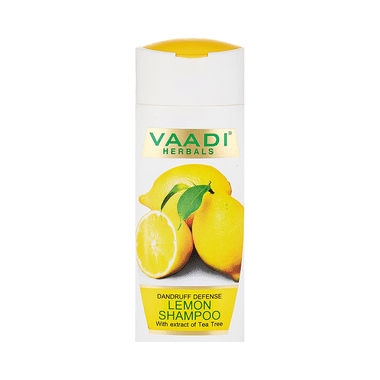 Vaadi Herbals Dandruff Defense Lemon Shampoo With Extract Of Tea Tree
