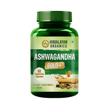 Himalayan Organics Ashwagandha Gold+ Capsule