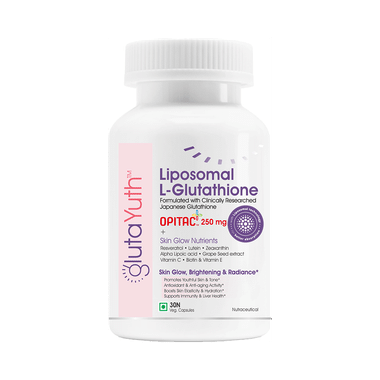 Gluta Yuth Liposomal Japanese L-Glutathione Opitac 250 mg Capsule