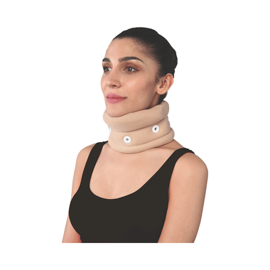 Vissco Core 0301A Cervical Collar with Chin Support Large Beige