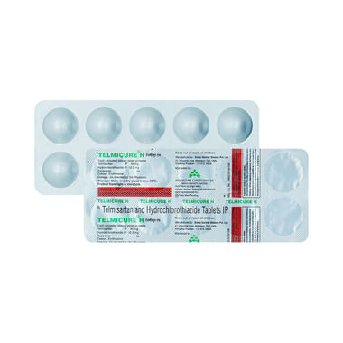 Telmicure H 40mg/12.5mg Tablet