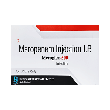 Meroglex 500 Injection