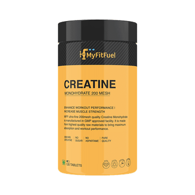 MyFitFuel Creatine Monohydrate 200 Mesh 3000mg Tablet