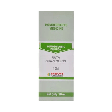 Bakson's Homoeopathy Ruta Graveolens Dilution 10M