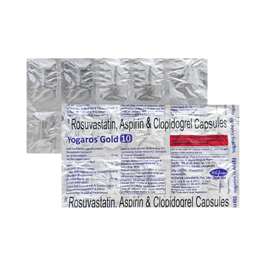 Yogaros Gold 75mg/10mg/75mg Capsule