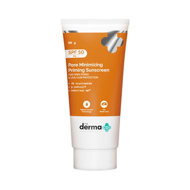 The Derma Co Minimizing Priming Sunscreen SPF 50 PA+++