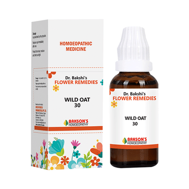 Dr Bakshi's Flower Remedies Wild Oat 30