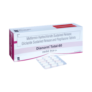 Dianorm Total 60 Tablet SR
