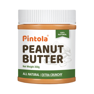 Pintola All Natural Peanut Butter Extra Crunchy Unsweetened