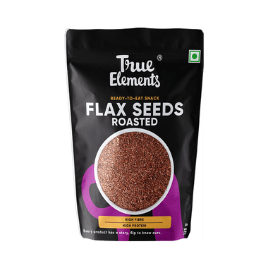 True Elements Flax Seeds Roasted With Omega Fatty Acids