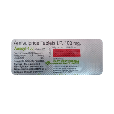 Amisyt 100mg Tablet