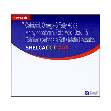 Shelcal -CT Max Soft Gelatin Capsule