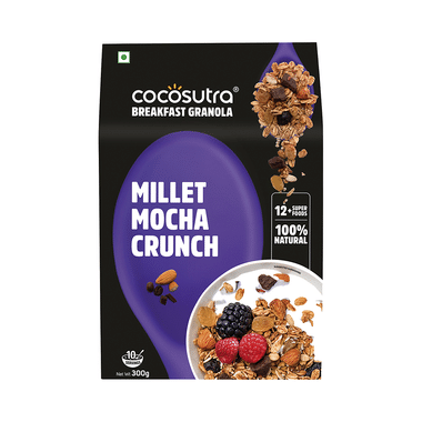 Cocosutra Breakfast Granola Millet Mocha Crunch