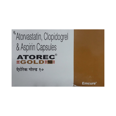 Atorec Gold 75mg/10mg/75mg Capsule