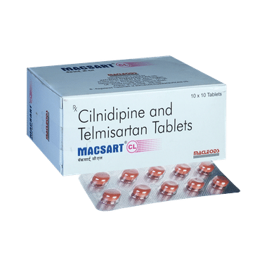 Macsart CL 10mg/40mg Tablet