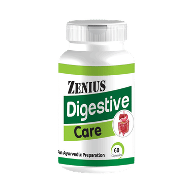 Zenius Digestive Care Capsules | For Better Digestive Function | Healthy Gut | Health Management