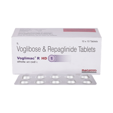 Voglimac R HD 1mg/0.3mg Tablet