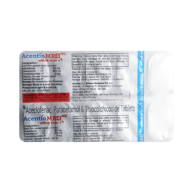 Acentio MR 4 Tablet
