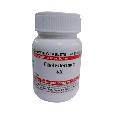 Dr Willmar Schwabe India Cholesterinum Trituration Tablet 6X