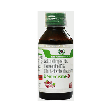 Dextrocare-D Syrup Raspberry