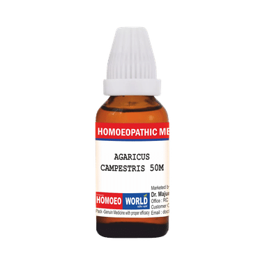 Dr. Majumder Homeo World Agaricus Campestris Dilution (30ml Each) 50M
