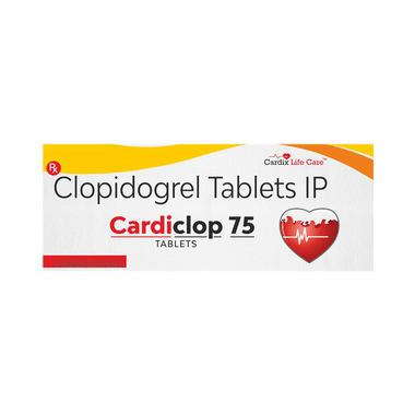 Cardiclop 75mg Tablet