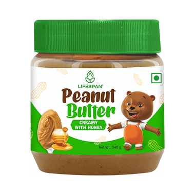 Lifespan Creamy with Honey Peanut Butter Creamy | Healthy  Spread | Delicious and Nutritious