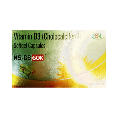 NS-D3 60K Softgel Capsule