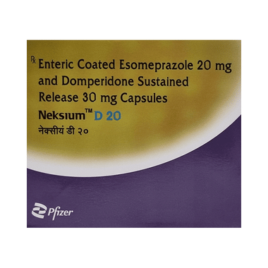 Neksium D 20 Capsule SR