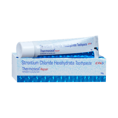 Thermoseal Repair Toothpaste With Strontium Chloride Hexahydrate | For Sensitive Teeth