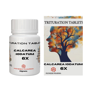 Pioneer Pharma  Calcarea Iodatum Trituration Tablet 6X