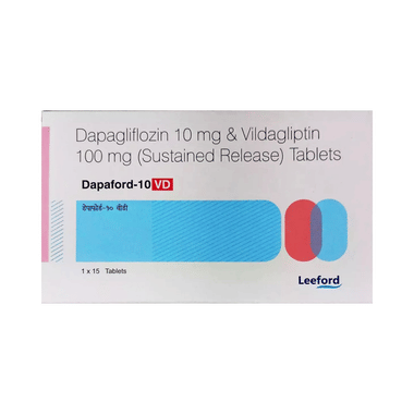 Dapaford VD 10mg/100mg Tablet SR