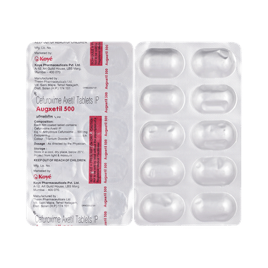 Augxetil 500mg Tablet