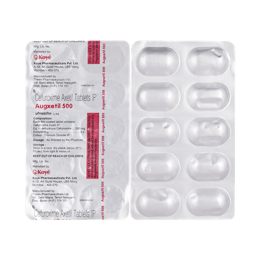 Augxetil 500mg Tablet