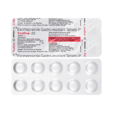 Esofine 20mg Tablet