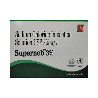 Superneb 3% (4ml Each) Respules