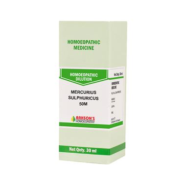 Bakson's Homeopathy Mercurius Sulphuricus Dilution 50M