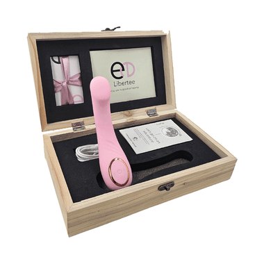 Libertee  Luna Curved Personal  Massager Rose