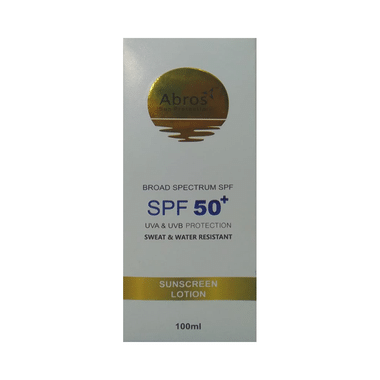 Abros Sun Protection Sunscreen Lotion SPF 50+