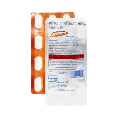 Leemol Activ 50mg/650mg Tablet