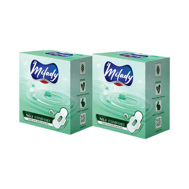 4Milady Comfort Sanitary Pads (34 Each) XL