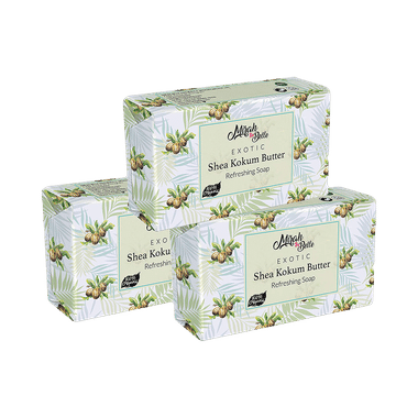 Mirah Belle Exotic Soap (125gm Each) Shea Kokum Butter