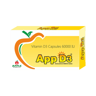 App D3 Soft Gelatin Capsule