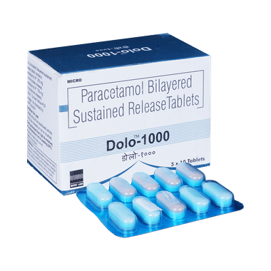 Dolo 1000mg Tablet