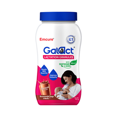 Galact For Breastfeeding Mothers | Flavour Granules Chocolate