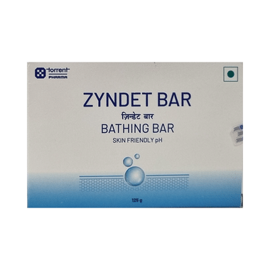 Zyndet Syndet Bathing Bar | Skin Friendly pH | Gently Cleanses & Nourishes the Skin