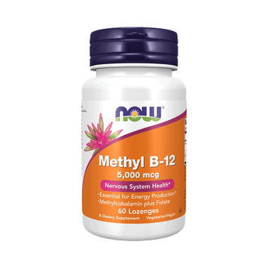Now Methyl B-12 5000mcg Lozenges