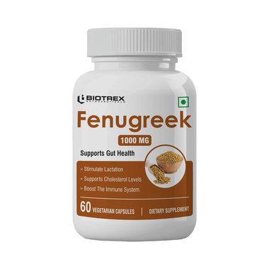 Biotrex Fenugreek 1000mg Capsule