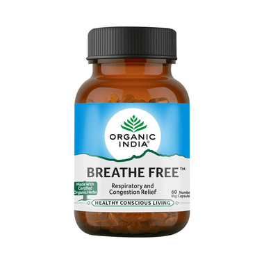 Organic India Breathe Free Veg Capsule