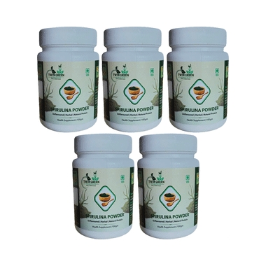 Twin Green Agrotech Spirulina Powder (100gm Each)